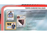 2025 Topps MLS Chrome Soccer Hobby Box (PRE-ORDER)