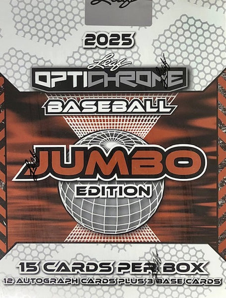 2025 Leaf Optichrome Baseball Jumbo Box – Baseball Dreams & Memories