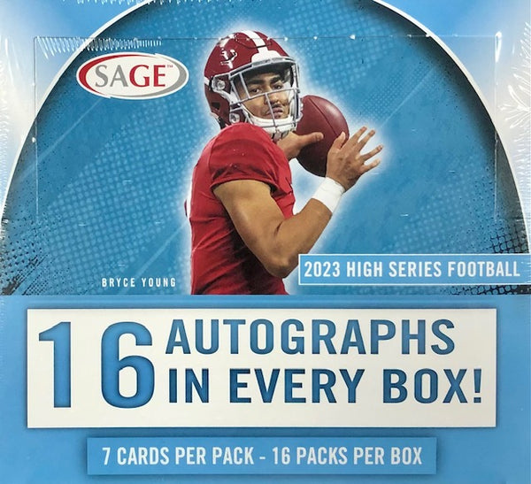 2023 Sage High Series Football Hobby Box