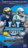 2023 Bowman Best University Football Hobby Box (1 Mini Box)