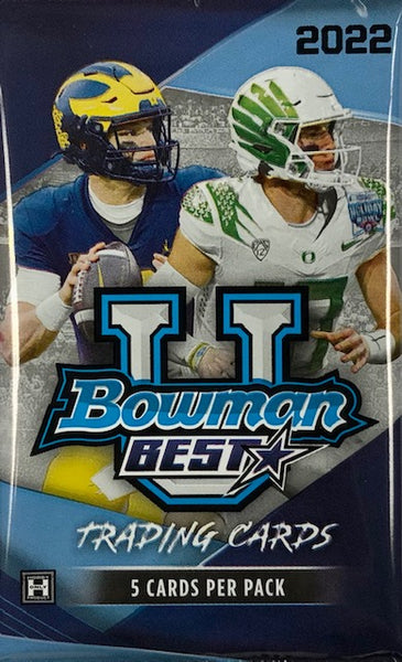 2023 Bowman Best University Football Hobby Pack