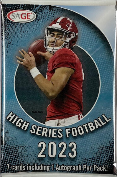 2023 Sage High Series Football Hobby Pack