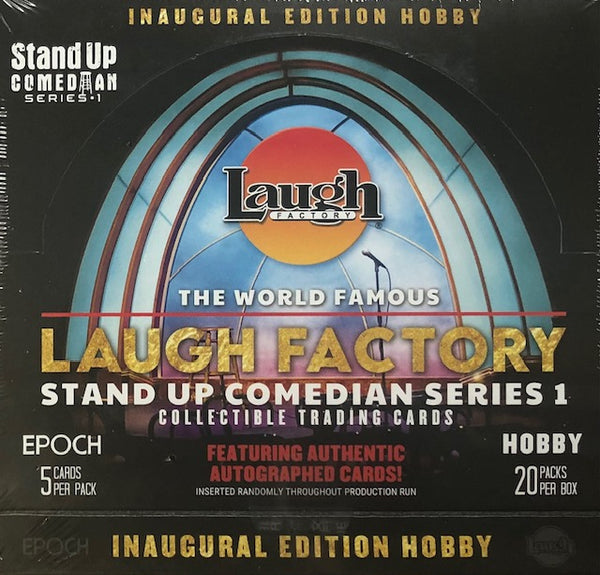 その他 LAUGH FACTORY STAND UP COMEDIAN SERIES 1 2026 Epoch Laugh Factory Stand Up Comedian Series 1 Hobby Box