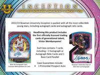 2022-23 Bowman University Inception Multi-Sport Hobby Box