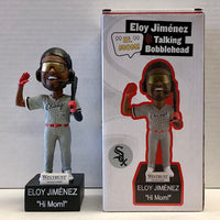 Chicago White Sox Eloy Jimenez "Hi Mom!" Talking Bobblehead