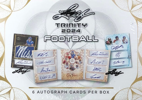 2024 Leaf Trinity Football Hobby Box