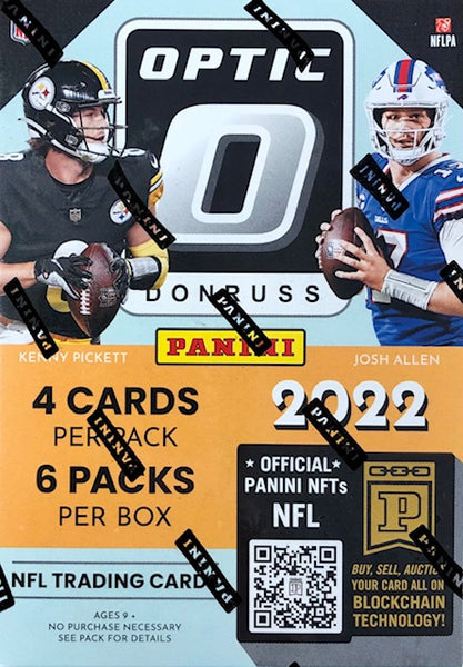 2022 Panini Donruss Optic Football Blaster Box