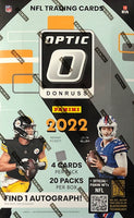 2022 Panini Donruss Optic Football Hobby Box
