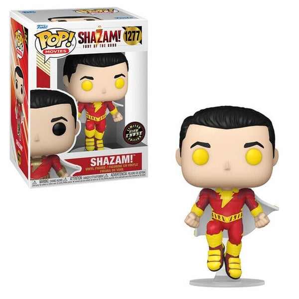 Funko Pop Shazam! Fury of the Gods Shazam! Glow Chase Figure