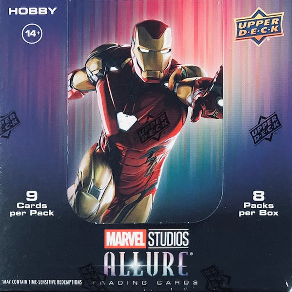2022 Upper Deck Marvel Studios Allure Hobby Box (Call 708-371-2250 For Pricing & Availability)