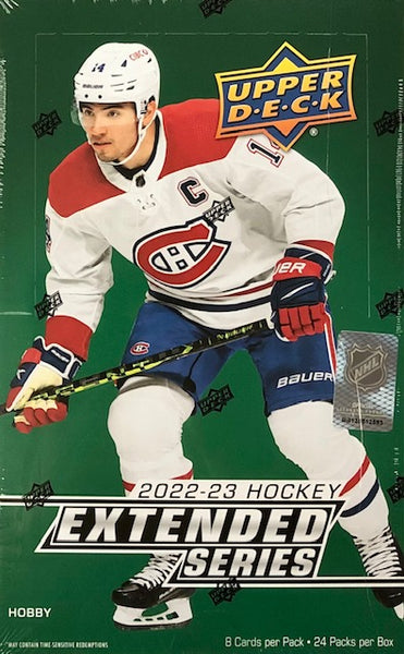 2022-23 Upper Deck Extended Series Hockey Hobby Box (Call 708-371-2250 For Pricing & Availability)