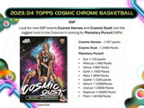 2023-24 Topps Cosmic Chrome Basketball Hobby Pack