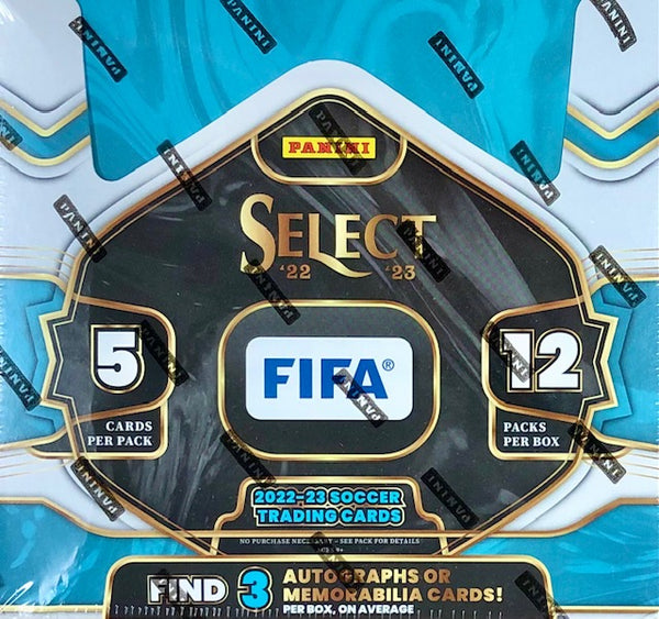 2022-23 Panini Select FIFA Soccer Hobby Box