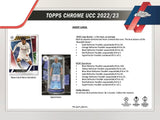 2022-23 Topps Chrome UEFA Club Competitions Soccer Hobby Pack