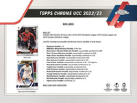 2022-23 Topps Chrome UEFA Club Competitions Soccer Hobby LITE Pack