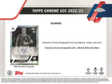 2022-23 Topps Chrome UEFA Club Competitions Soccer Hobby LITE Pack