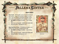 2023 Topps Allen & Ginter Baseball Hobby Pack