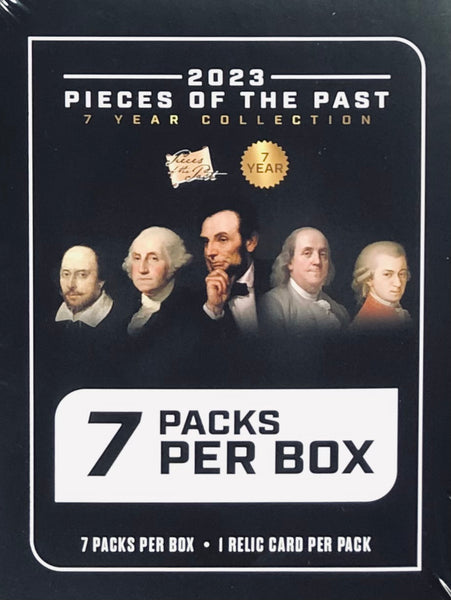 2023 Super Break Pieces of the Past 7 Year Collection Hobby Box