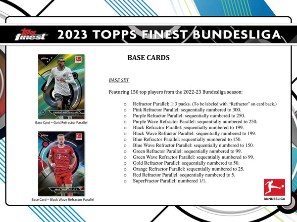 2022-23 Topps Finest Bundesliga