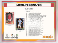 2022-23 Topps UEFA Club Competitions Merlin Chrome Soccer Hobby Pack