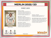 2022-23 Topps UEFA Club Competitions Merlin Chrome Soccer Hobby Pack