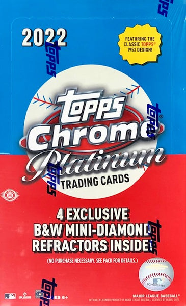 2022 Topps Chrome Platinum Anniversary Baseball Hobby LITE Box
