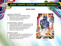 2023 Topps Cosmic Chrome Baseball Hobby Pack