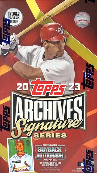 2023 Topps Archives Signature Series Baseball Retired Player