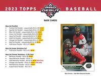 2023 Topps Pro Debut Baseball Hobby Jumbo Box
