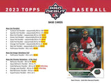 2023 Topps Pro Debut Baseball Hobby Jumbo Box