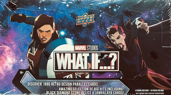 2023 Upper Deck Marvel Studios What If ? Hobby Box (Call 708-371-2250 For Pricing & Availability)
