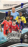 2022-23 Topps Stadium Club Chrome UEFA Club Competitions Soccer Hobby Box