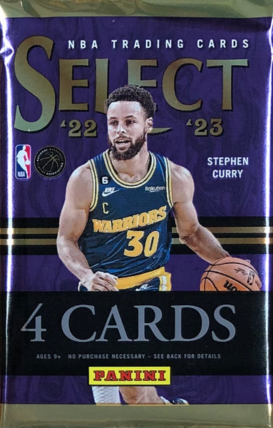2022-23 Panini Select Basketball Retail Pack (Cracked Ice Prizms)