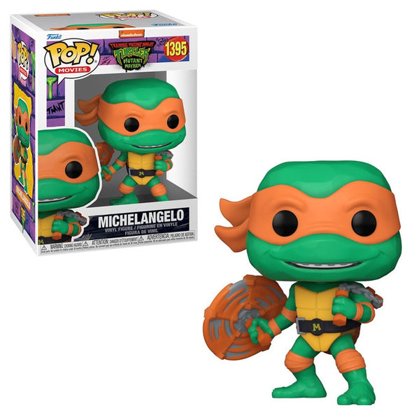 Funko Pop Teenage Mutant Ninja Turtles Mutant Mayhem Michelangelo Figure