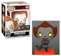 Funko Pop IT Pennywise Dancing Specialty Series Exclusive Glow Chase Figure