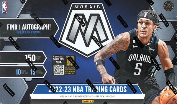 2022-23 Panini NBA Mosaic Basketball Trading Card Blaster Box