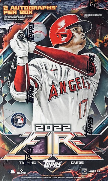 2022 Topps Fire Baseball Hobby Box