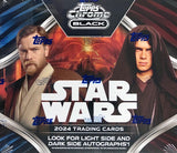 2024 Topps Star Wars Chrome Black Hobby Box