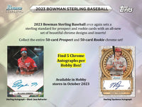 2023 Bowman Sterling Baseball Hobby Box