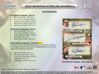 2023 Bowman Sterling Baseball Hobby Box