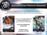 2023 Bowman Platinum Monster Box (2 Autos Per Box)