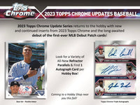 2023 Topps Chrome Update Series Baseball Hobby Pack