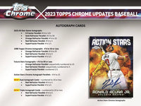 2023 Topps Chrome Update Series Baseball Hobby Pack