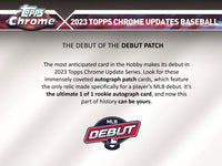 2023 Topps Chrome Update Series Baseball Hobby Box