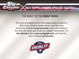 2023 Topps Chrome Update Series Baseball Hobby Box