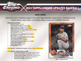 2023 Topps Chrome Update Series Baseball Hobby Jumbo Pack