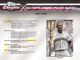 2023 Topps Chrome Update Series Baseball Hobby Jumbo Pack