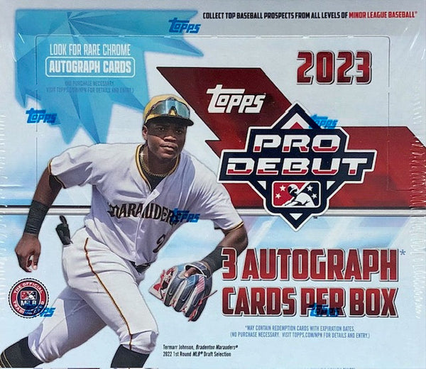 2023 Topps Pro Debut Baseball Hobby Jumbo Box