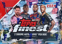 2024 Topps Finest MLS Soccer Hobby Box