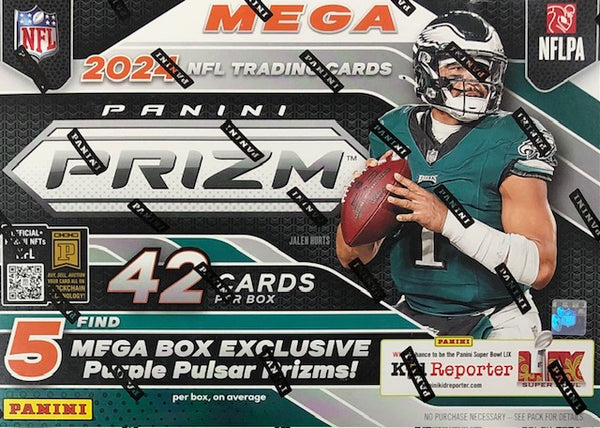 2024 Panini Prizm Football Hobby Mega Box